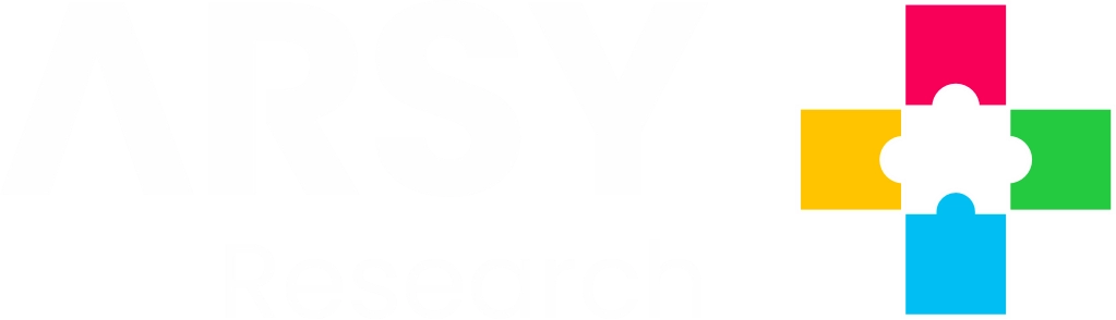 ARSY RESEARCH + logo